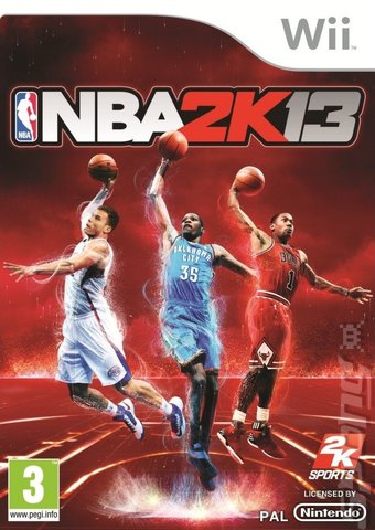 NBA 2K13 - Wii Cover & Box Art