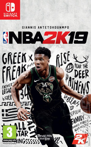 NBA 2K19 - Switch Cover & Box Art