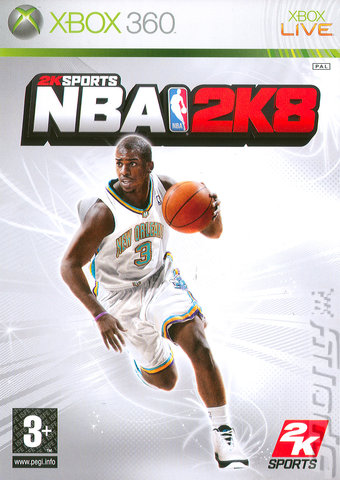 NBA 2K8 - Xbox 360 Cover & Box Art