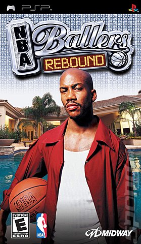 NBA Ballers: Rebound - PSP Cover & Box Art
