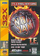 NBA Jam Tournament Edition - Sega 32-X Cover & Box Art