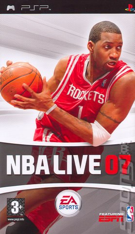 NBA Live 07 - PSP Cover & Box Art