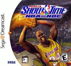 NBA Show Time: NBA on NBC - Dreamcast Cover & Box Art