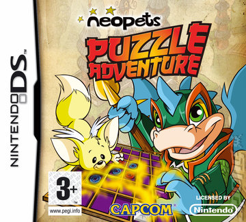 Neopets Puzzle Adventure - DS/DSi Cover & Box Art