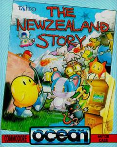 New Zealand Story, The - C64 Cover & Box Art