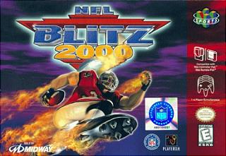 NFL Blitz 2000  - N64 Cover & Box Art