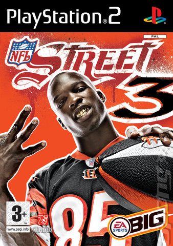 NFL Street 3 - PS2 Cover & Box Art