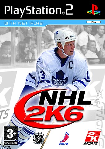 NHL 2K6 - PS2 Cover & Box Art