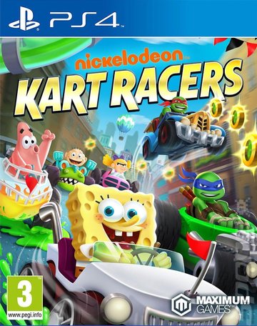 Nickelodeon Kart Racers - PS4 Cover & Box Art