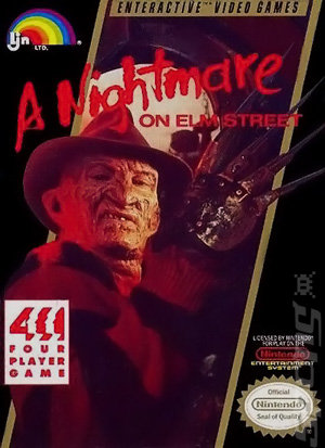 A Nightmare on Elm Street - NES Cover & Box Art