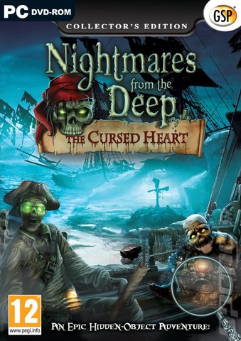 Nightmares From The Deep: Cursed Heart - PC Cover & Box Art