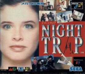 Night Trap - Sega MegaCD Cover & Box Art
