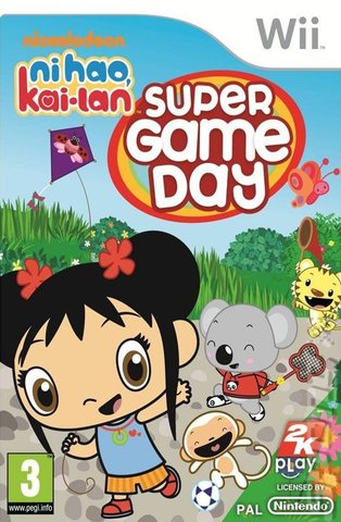 Ni Hao Kai Lan: Super Game Day - Wii Cover & Box Art