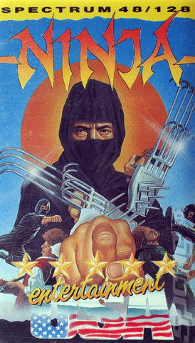 Ninja - Spectrum 48K Cover & Box Art
