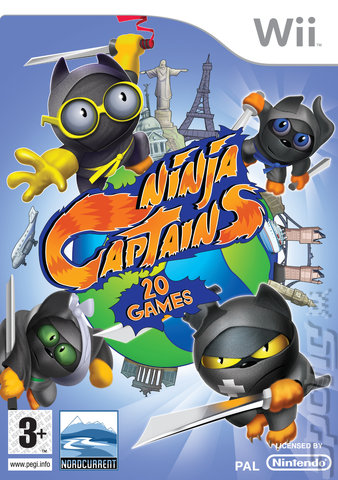 Ninja Captains - Wii Cover & Box Art