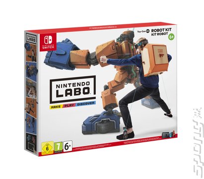 Nintendo Labo Robot Kit: Toy-Con 02 - Switch Cover & Box Art