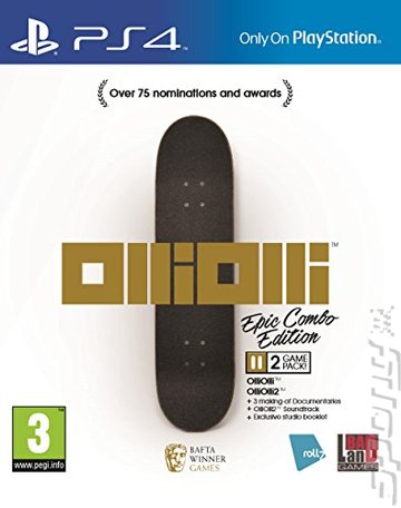 OlliOlli - PS4 Cover & Box Art