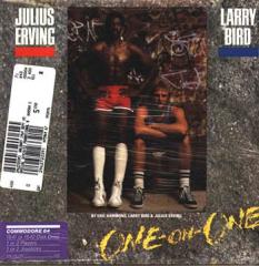 One-on-One Basketball - C64 Cover & Box Art
