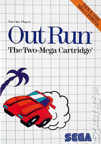 Out Run - Sega Master System Cover & Box Art