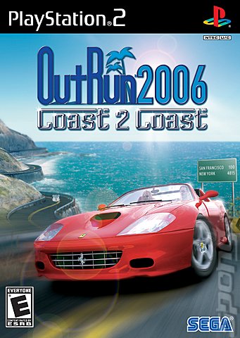 Outrun 2006: Coast 2 Coast - PS2 Cover & Box Art