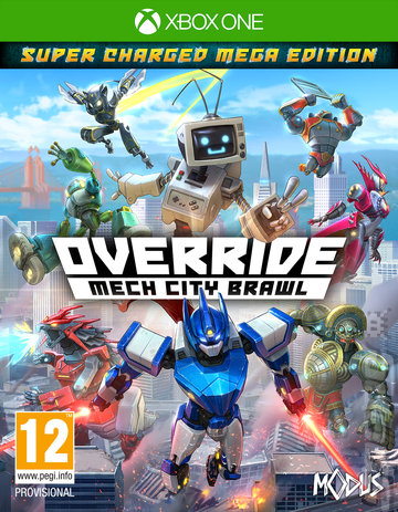 Override: Mech City Brawl - Xbox One Cover & Box Art
