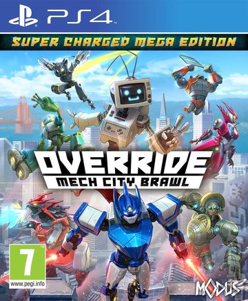 Override: Mech City Brawl - PS4 Cover & Box Art