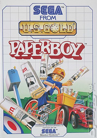 Paperboy - Sega Master System Cover & Box Art