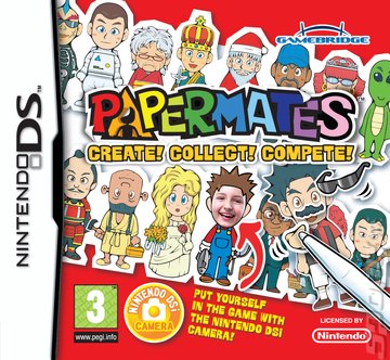 Papermates - DS/DSi Cover & Box Art