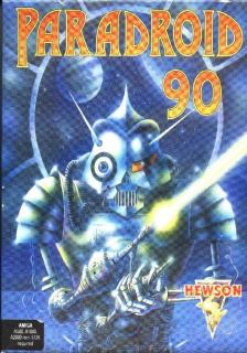 Paradroid '90 - Amiga Cover & Box Art