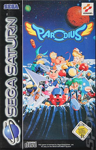 Parodius - Saturn Cover & Box Art