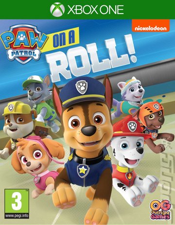 PAW Patrol: On a Roll - Xbox One Cover & Box Art