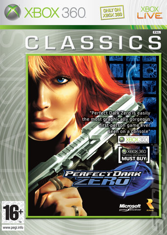 Perfect Dark Zero - Xbox 360 Cover & Box Art