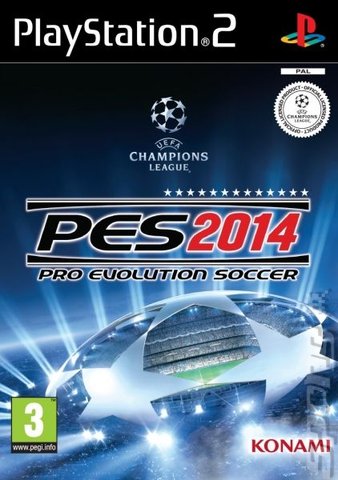 PES 2014 - PS2 Cover & Box Art