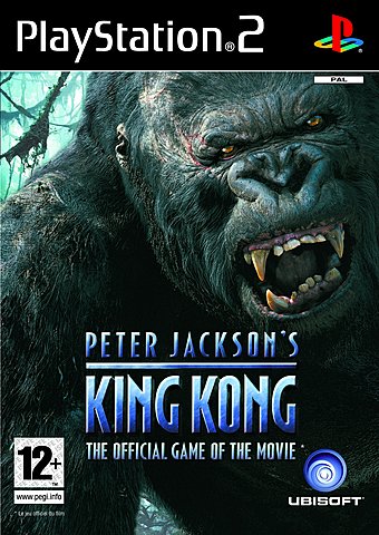 Peter Jackson's King Kong: The Official Game of the Movie - PS2 Cover & Box Art