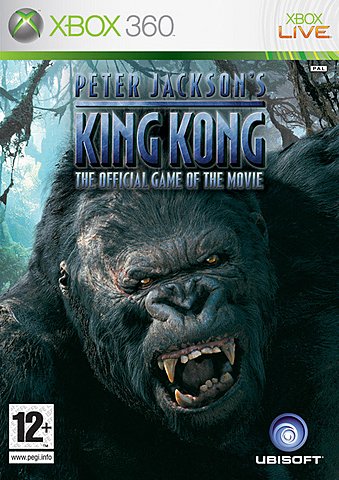 Peter Jackson's King Kong: The Official Game of the Movie - Xbox 360 Cover & Box Art