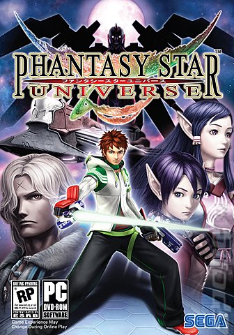 Phantasy Star Universe - PC Cover & Box Art