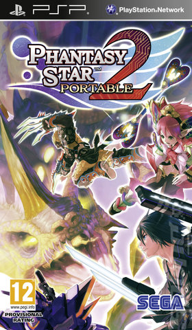 Phantasy Star Portable 2 - PSP Cover & Box Art