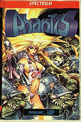 Phantis - Spectrum 48K Cover & Box Art