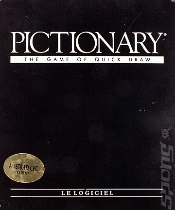 Pictionary: The Game of Quick Draw - Amstrad CPC Cover & Box Art