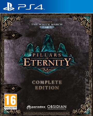 Pillars of Eternity - PS4 Cover & Box Art