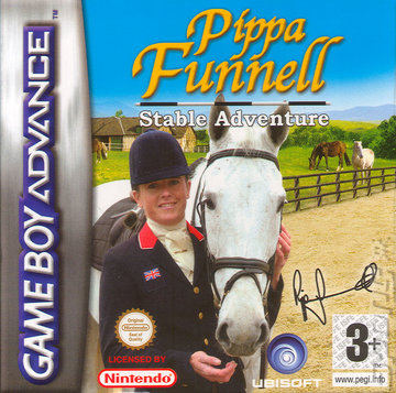 Pippa Funnell: Stable Adventure - GBA Cover & Box Art