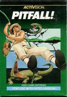 Pitfall! - Intellivision Cover & Box Art