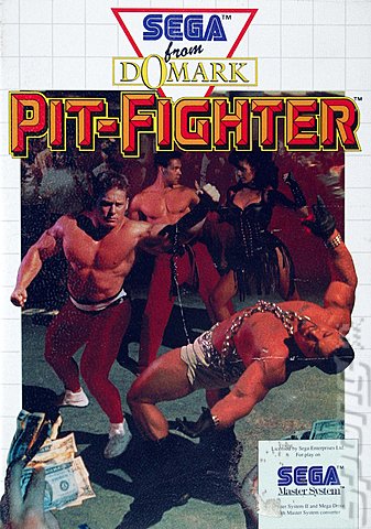 Pit-Fighter - Sega Master System Cover & Box Art