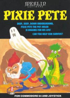 Pixie Pete - C64 Cover & Box Art