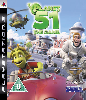 Planet 51: The Game - PS3 Cover & Box Art