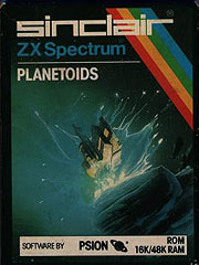 Planetoids - Spectrum 48K Cover & Box Art