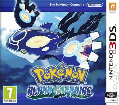 Pok�mon Alpha Sapphire - 3DS/2DS Cover & Box Art