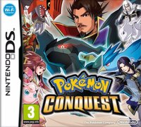 Pokémon Conquest - DS/DSi Cover & Box Art