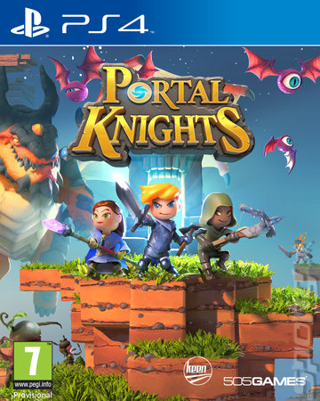 Portal Knights - PS4 Cover & Box Art