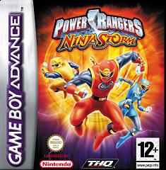 Power Rangers: Ninja Storm - GBA Cover & Box Art